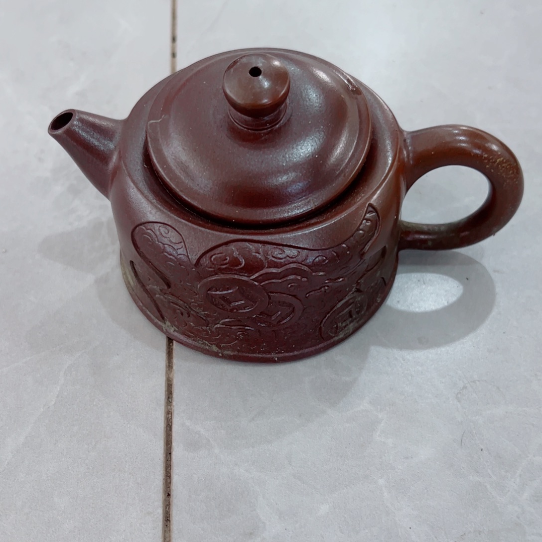 於***月坭兴陶贵台龙窑柴烧茶器A47