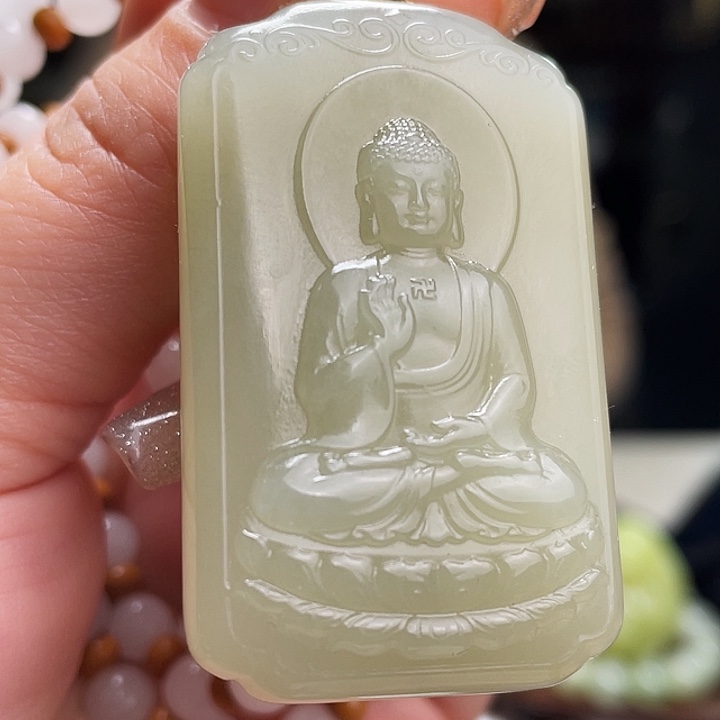 和田玉挂件未镶嵌定制发货