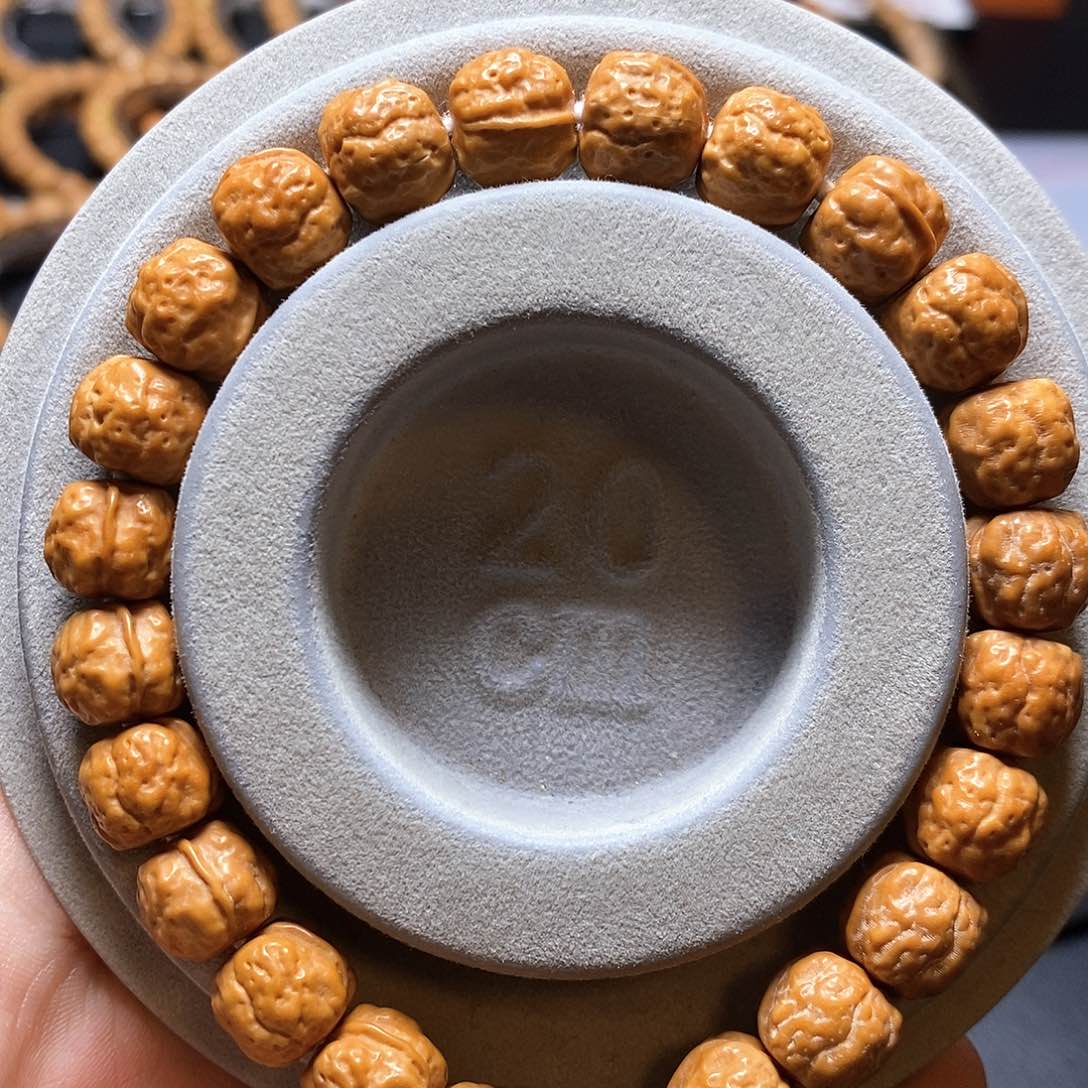 猴头核桃手串禅宗手持尺寸11左右全品9号