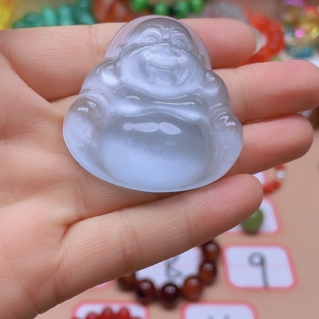 玛瑙/玉髓颈饰未镶嵌M**月