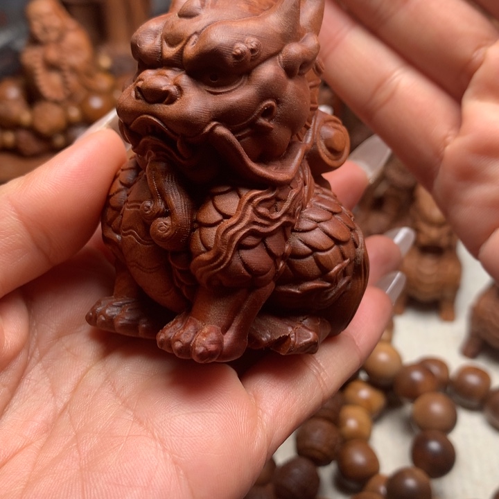 檀香木把件老山檀木