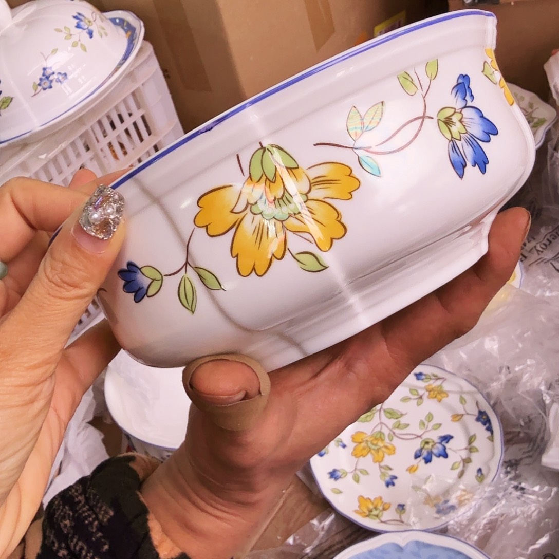 搪瓷骨瓷餐具陶瓷餐具家用