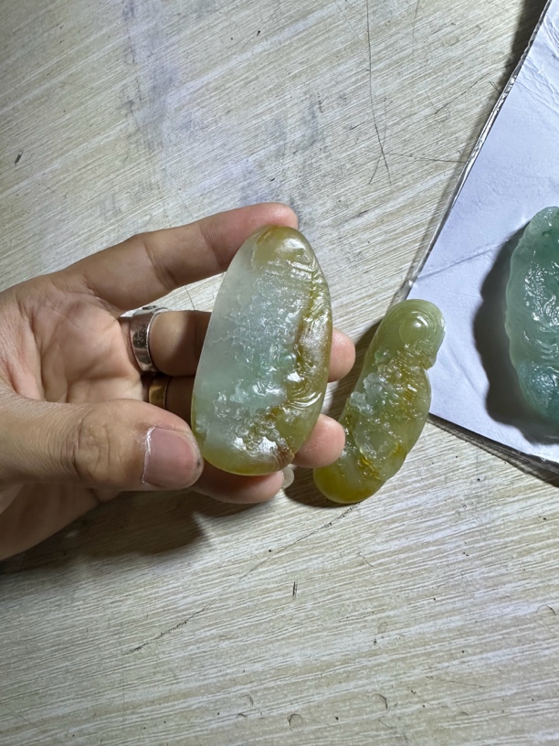 买的翡翠a货观音