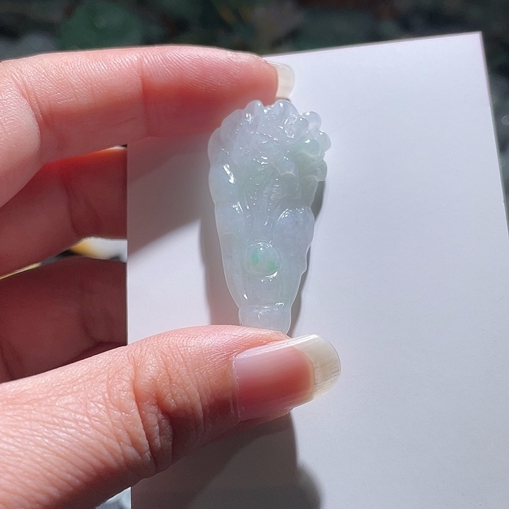 颈饰未镶嵌翡翠天