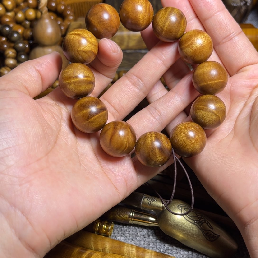 金丝楠枯木手串小叶2.0