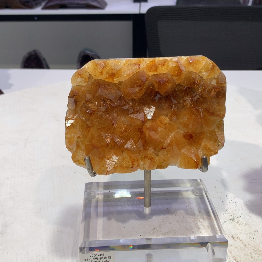 水晶摆件未镶嵌紫晶517