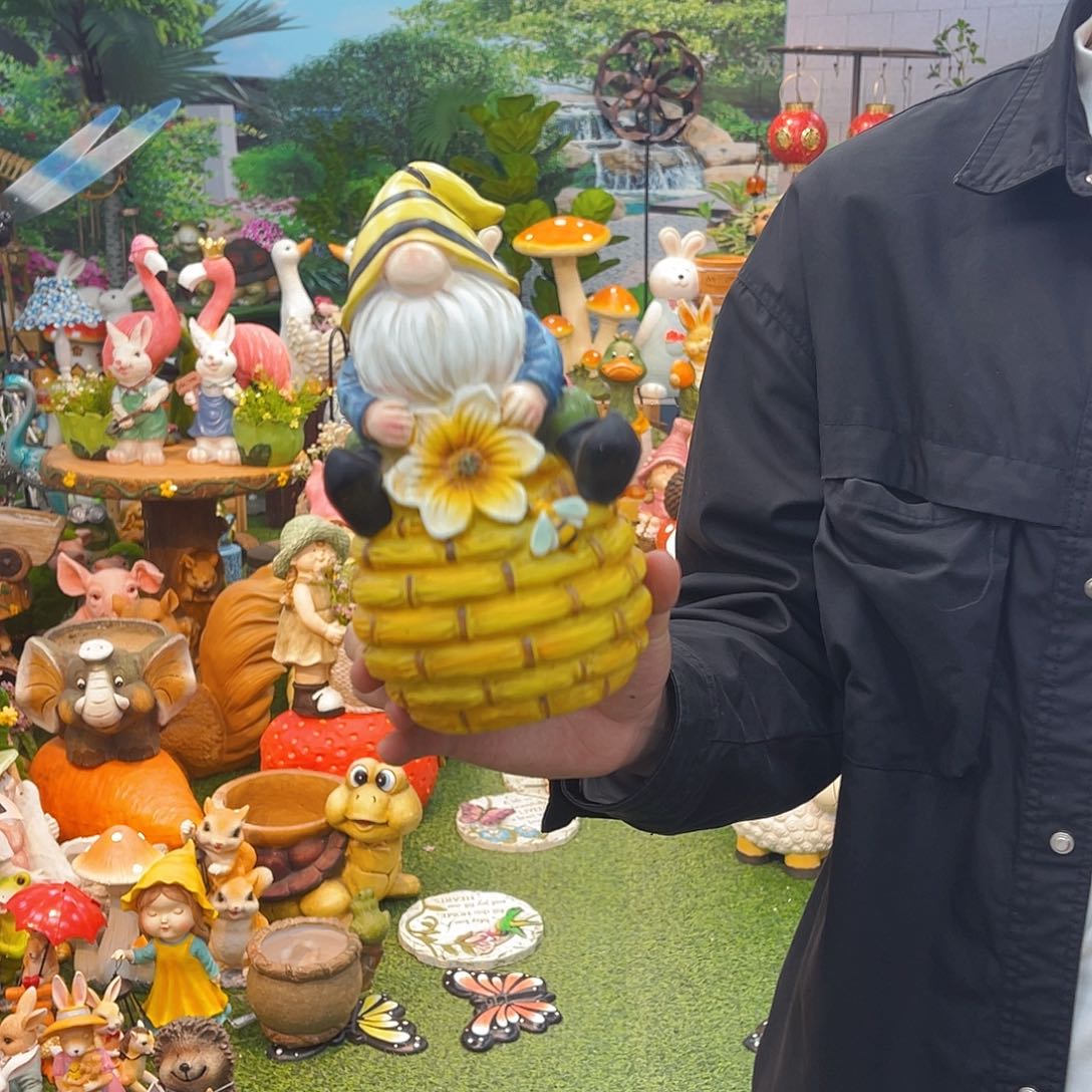 红陶花园庭院摆件