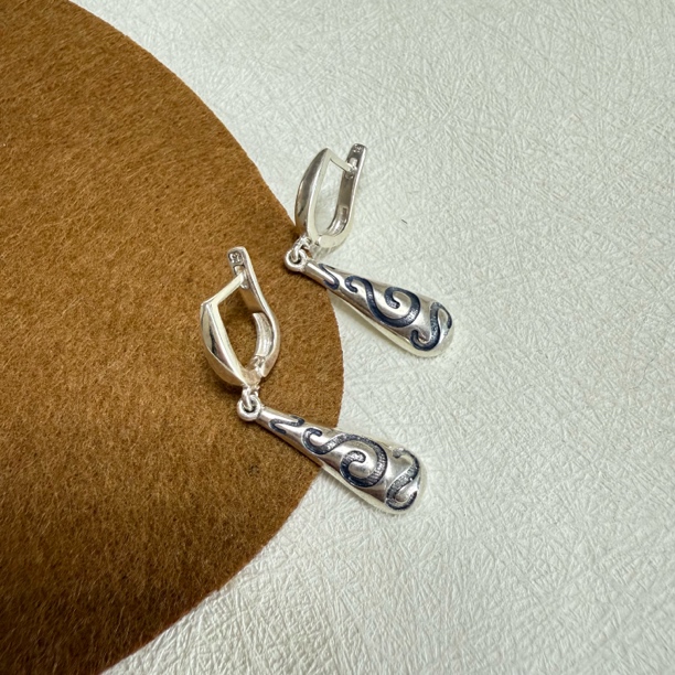 925银耳饰 进口·纯银  耳环