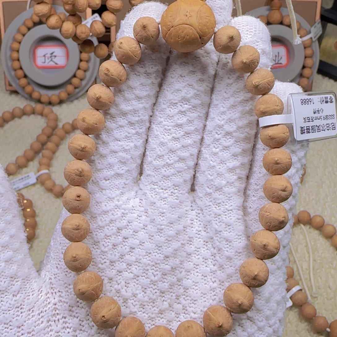 路***亚凤眼菩提手串9.5mm左右手持实心