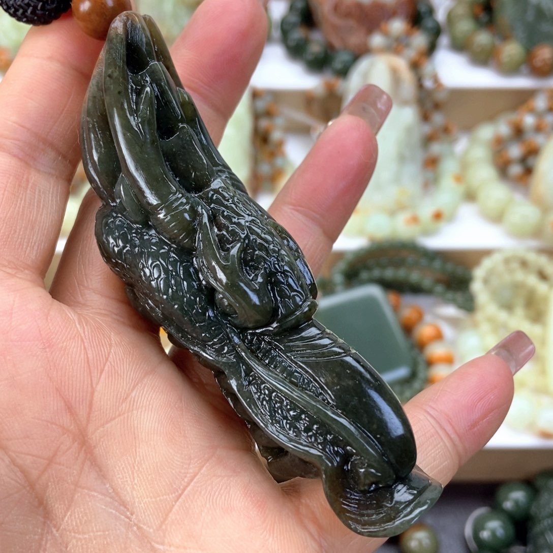 透闪石质玉手把未镶嵌