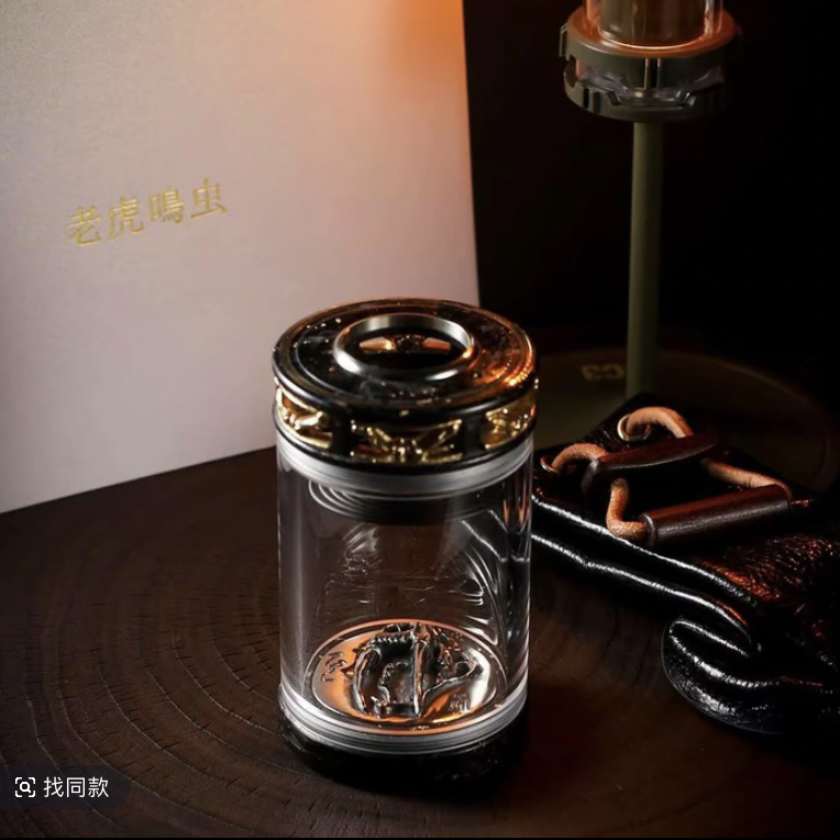 老虎鸣虫 黑武士x2 蝈蝈罐 