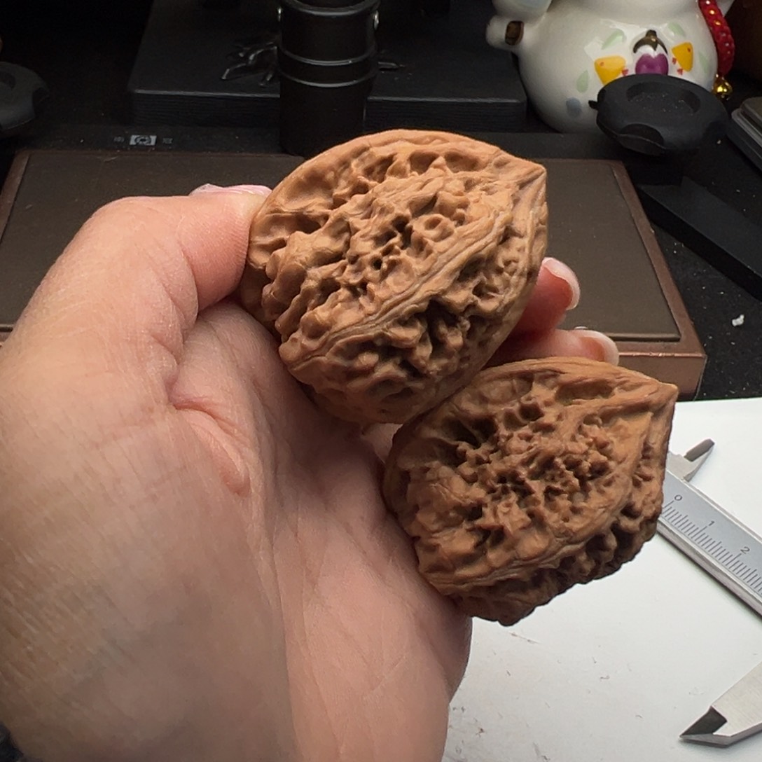 文玩核桃把件凤凰台42