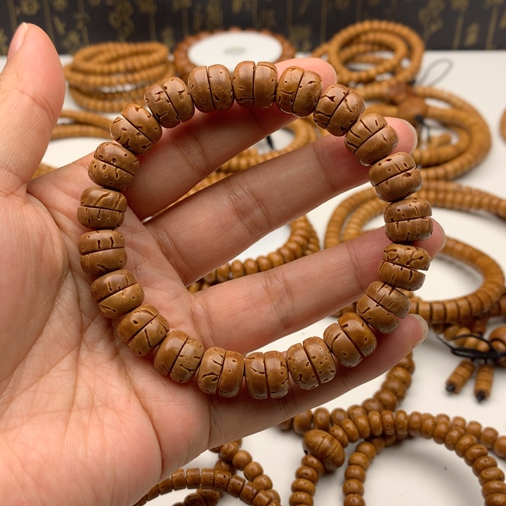 手串桃核桃核核壁汉堡单圈