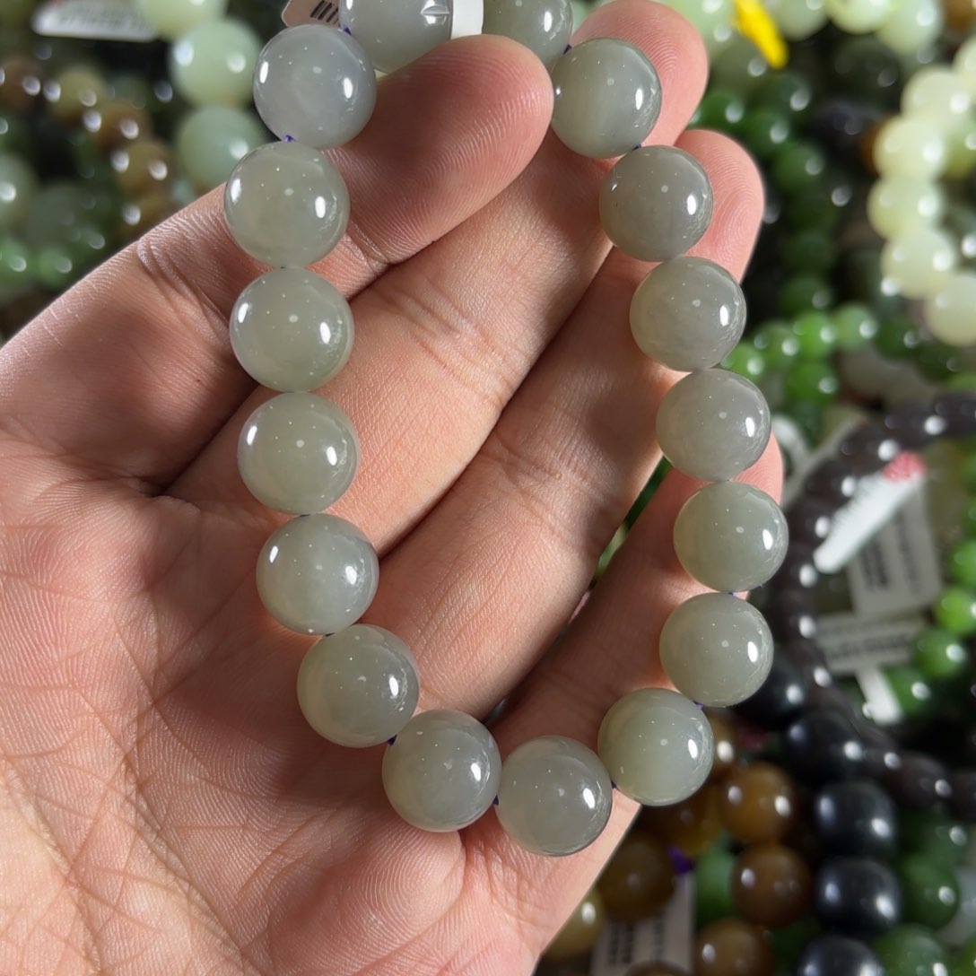 和田玉手链未镶嵌W284