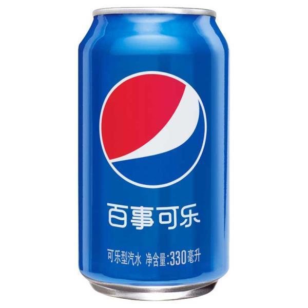百事可乐可乐型汽水330ml*24