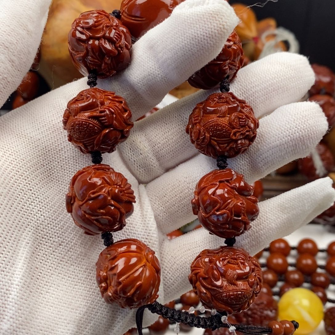 橄榄核手串憨*我想知道