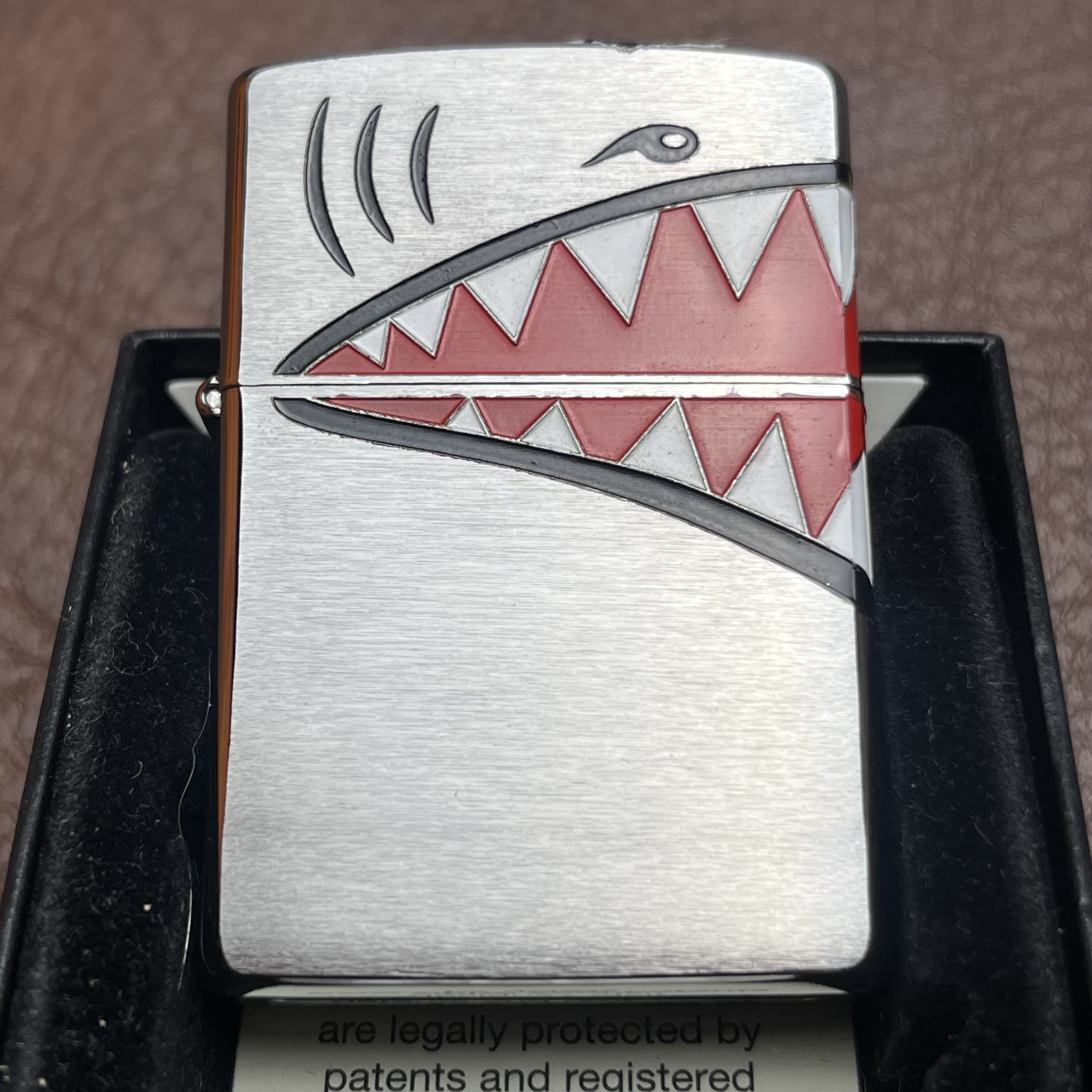 Zippo打火机X战警鲨鱼嘴DY9902CY