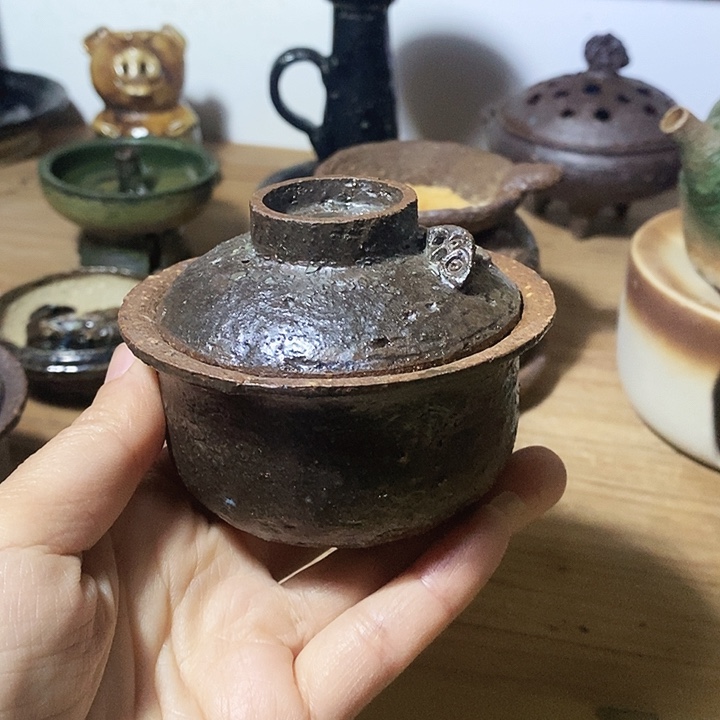 走***.景德镇老陶叶里手作盖碗