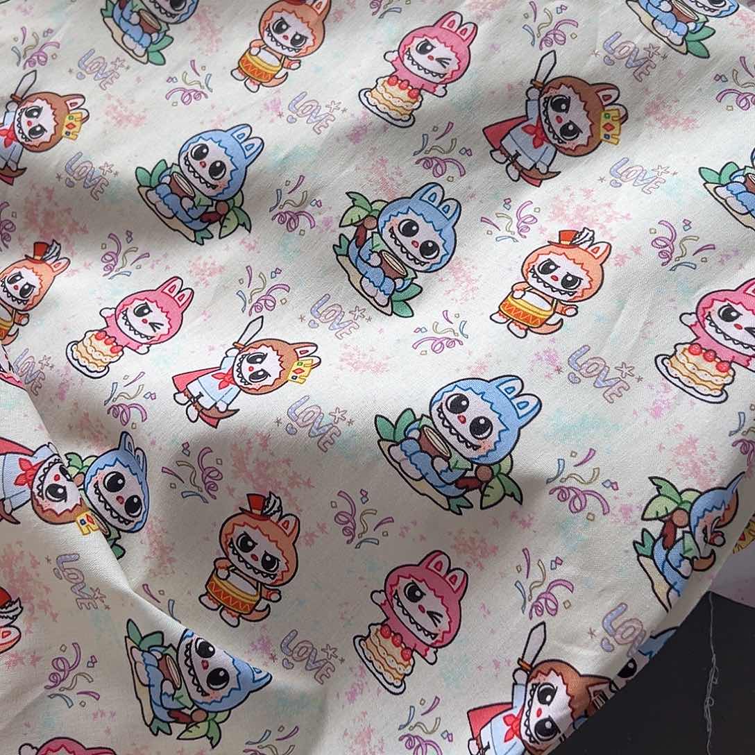 一米价纯棉平布1.1米宽果子布艺73