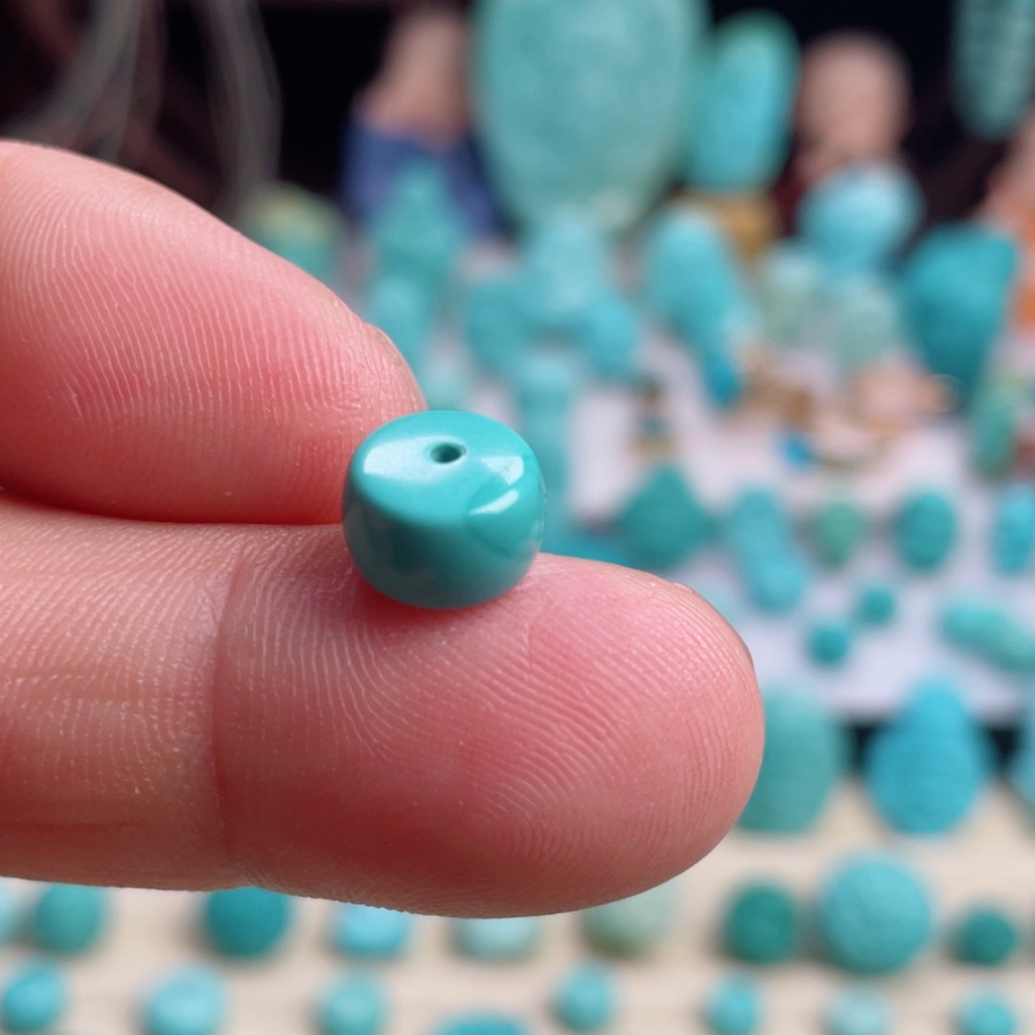 【闪购商品】绿松石吊坠(不含链)未镶嵌