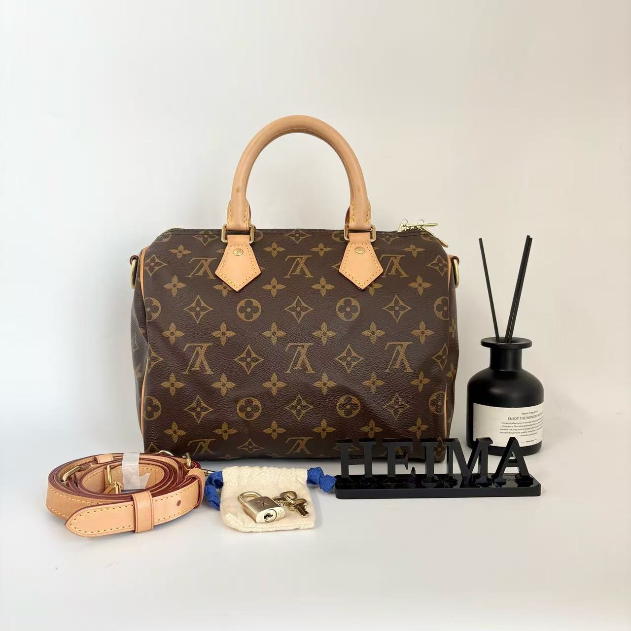95新 LouisVuitton/路易威登 17928797 LVspeedy25肩带款