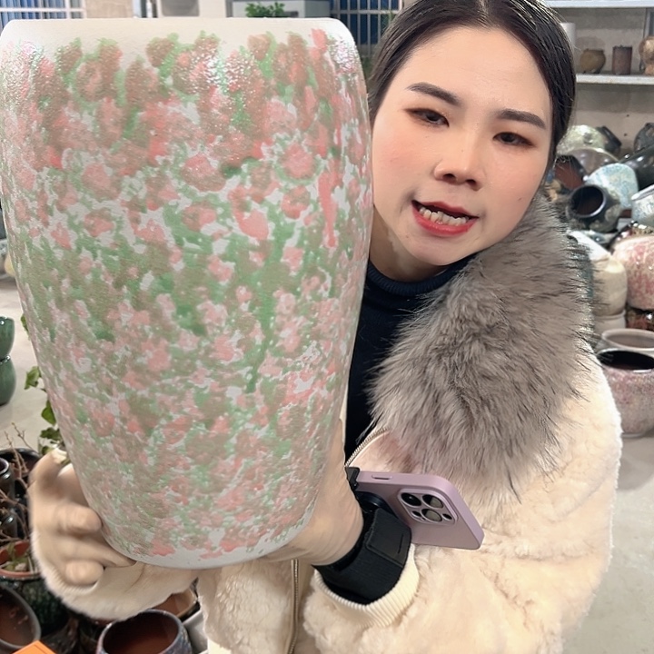 正品口20高34花盆……