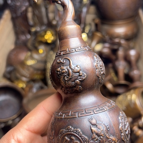 铜制文玩把玩物件