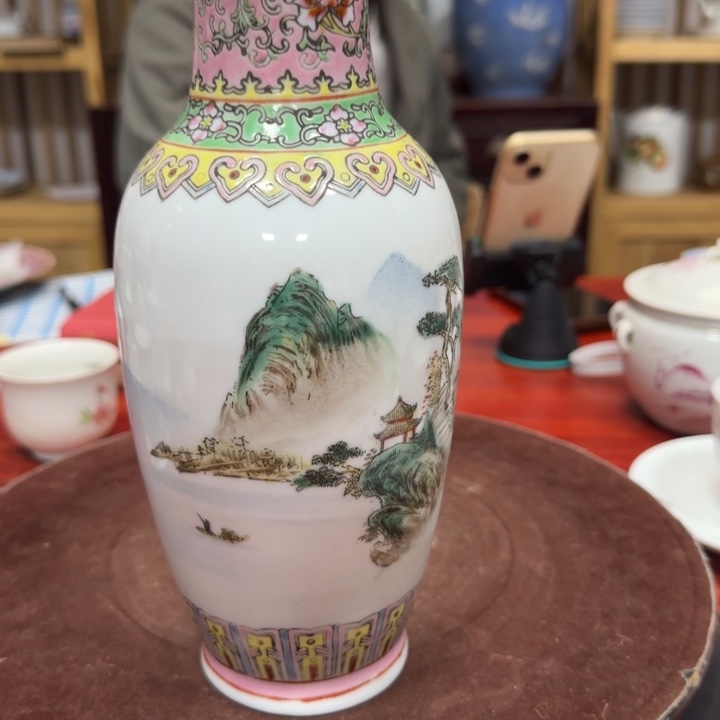 陶景德镇陶瓷艺术花瓶