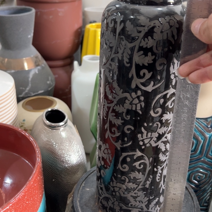 陶瓷花瓶摆件外贸出口微瑕捡漏