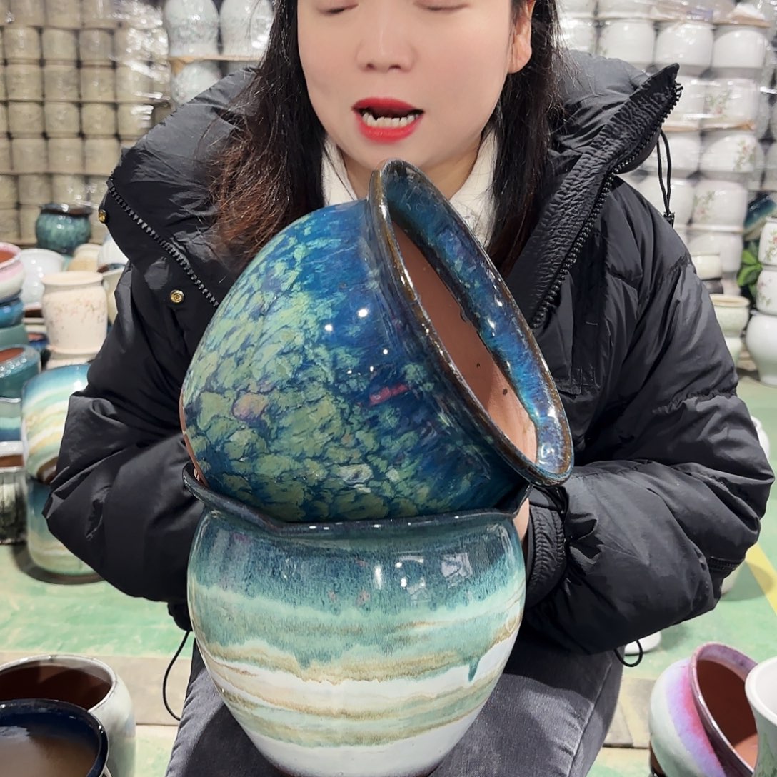 正品两个高18/20红陶