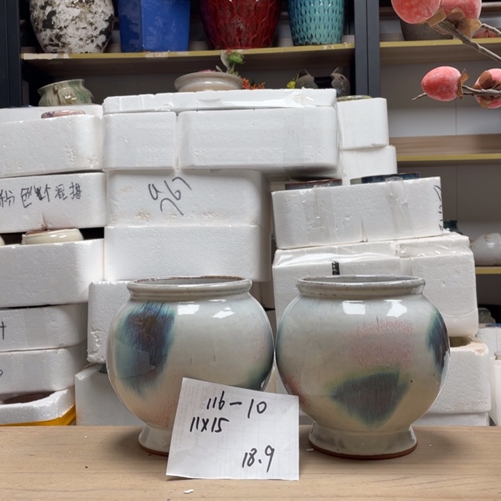 粗陶多肉花盆微瑕10