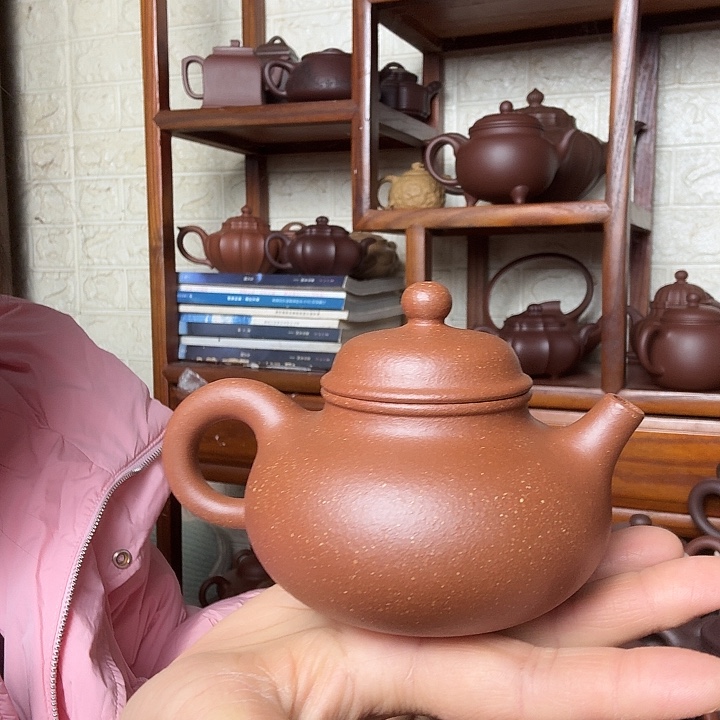 紫砂茶壶容天200ccc精工半手工