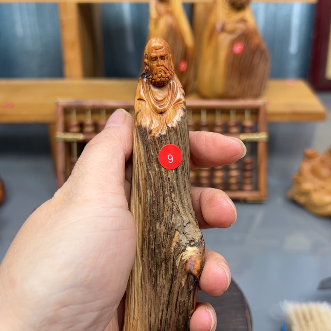 柏木崖柏木摆件手把件27