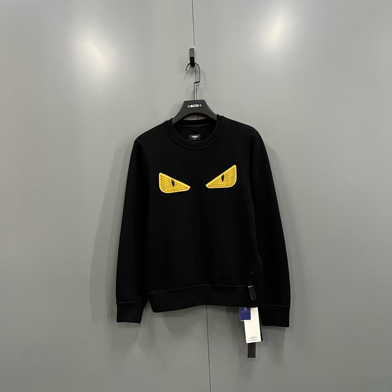 95新 FENDI/芬迪 铆钉小怪兽卫衣 44码/95新/8400/c610815