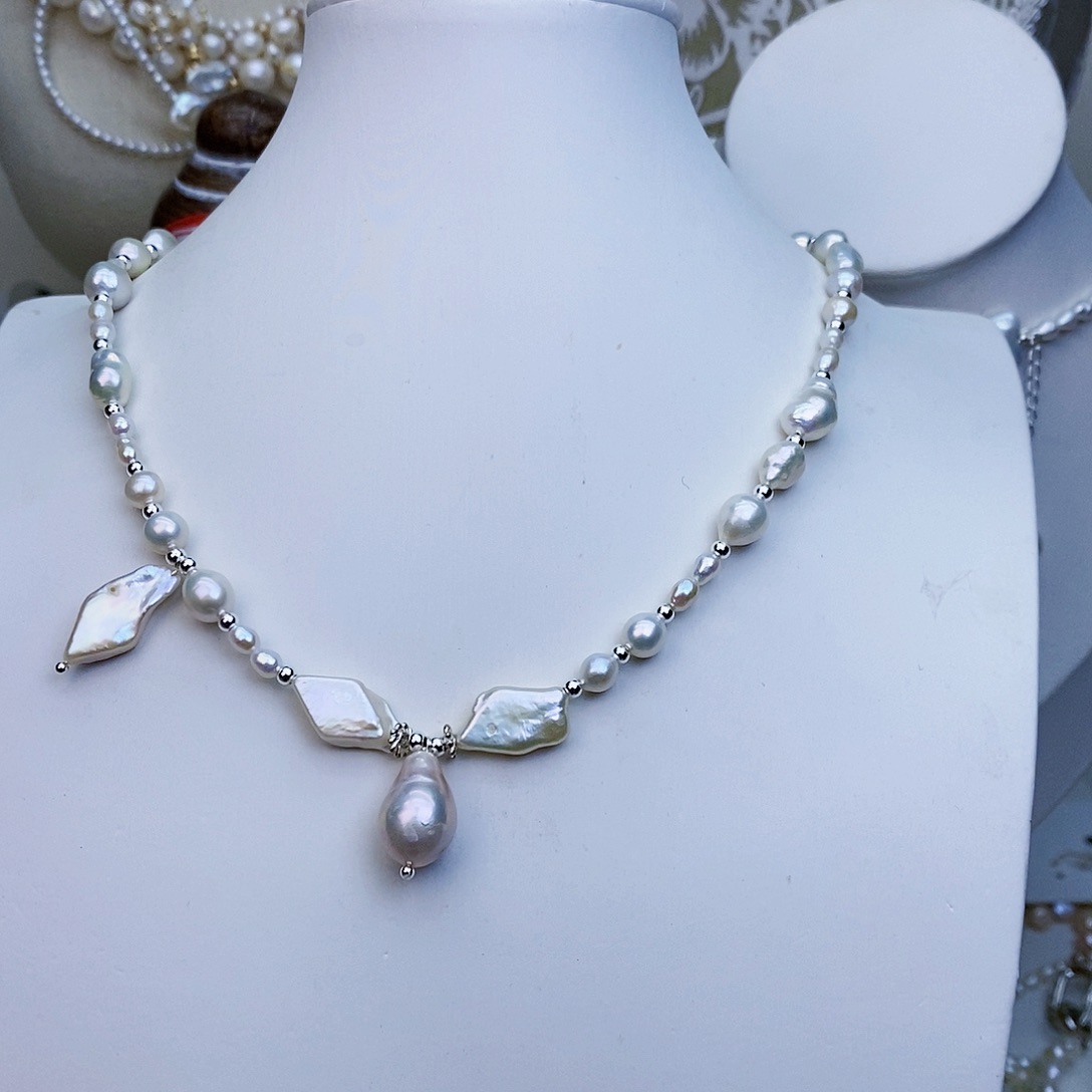 淡水珍珠颈饰未镶嵌