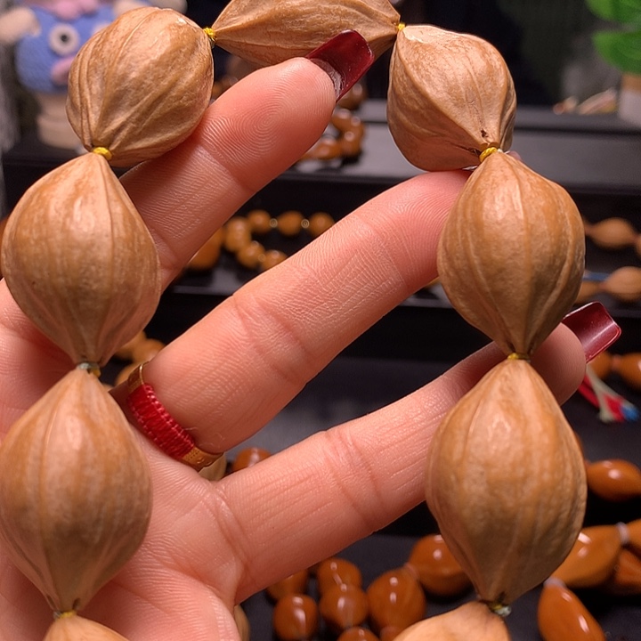 安***南手串/手链橄榄核四花手串