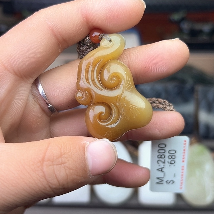 和田玉把件未镶嵌