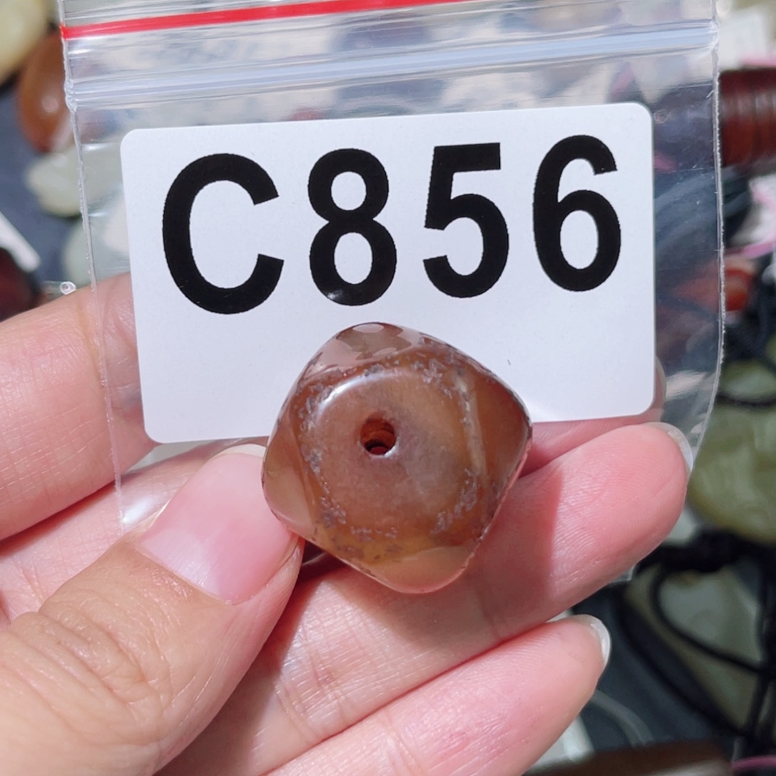 玛瑙/玉髓合金颈饰