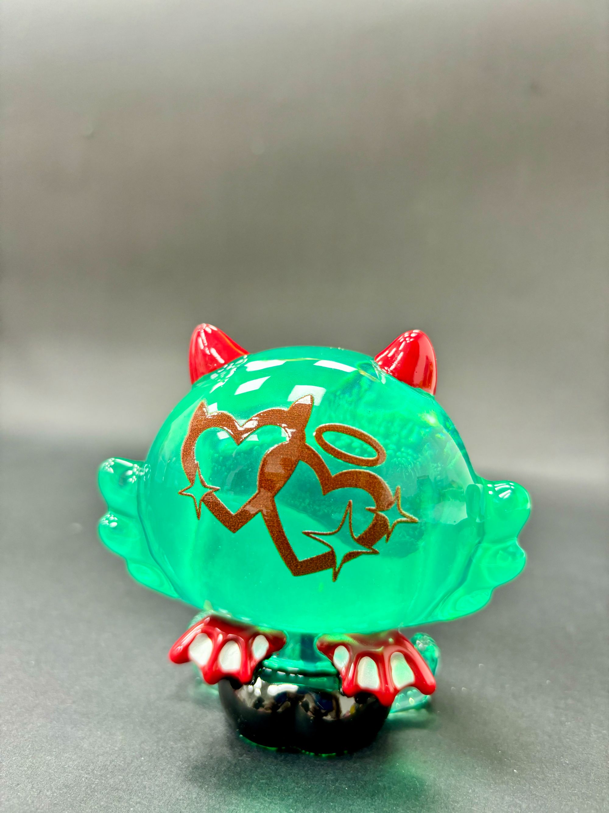 透色  巨无霸恶魔  DIY树脂配件，新款热卖中