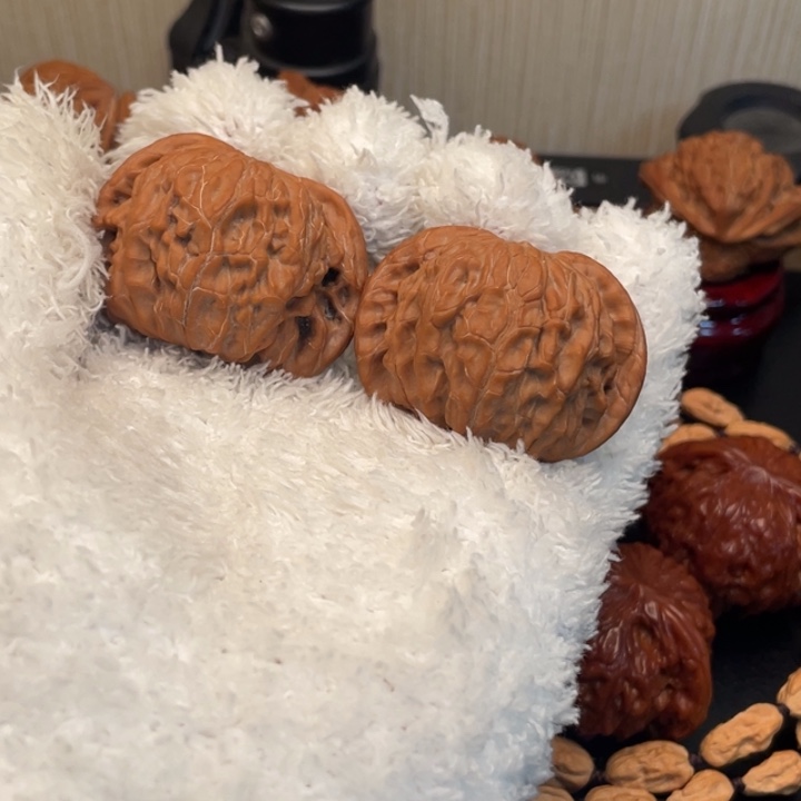 颖***华吊坠文玩核桃43尺正磨