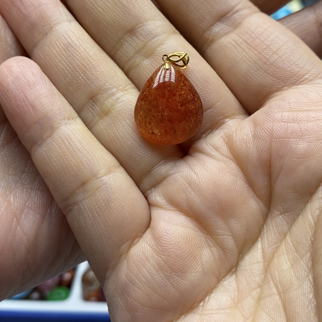 针钠钙石（海纹石）颈饰未镶嵌9**8