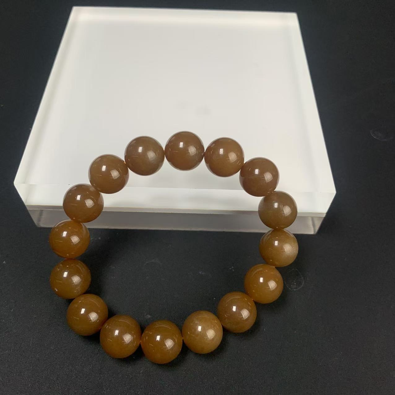 G013和田玉满糖手串