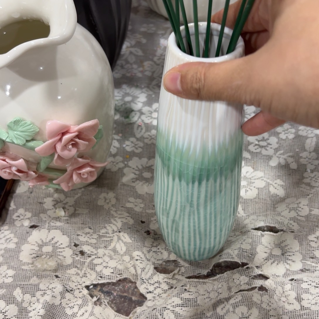 陶瓷花，20元发货，退款拉黑