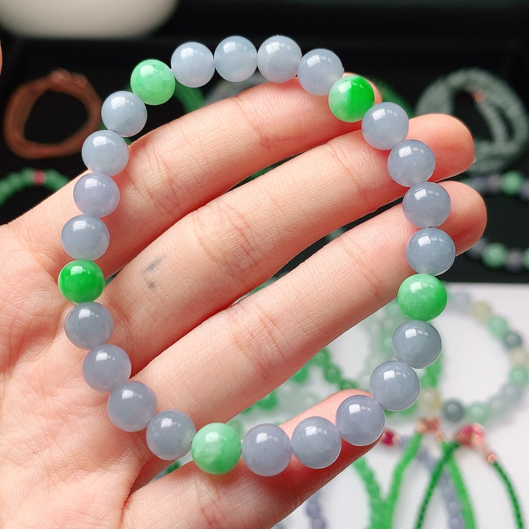 翡翠未镶嵌手链翡翠