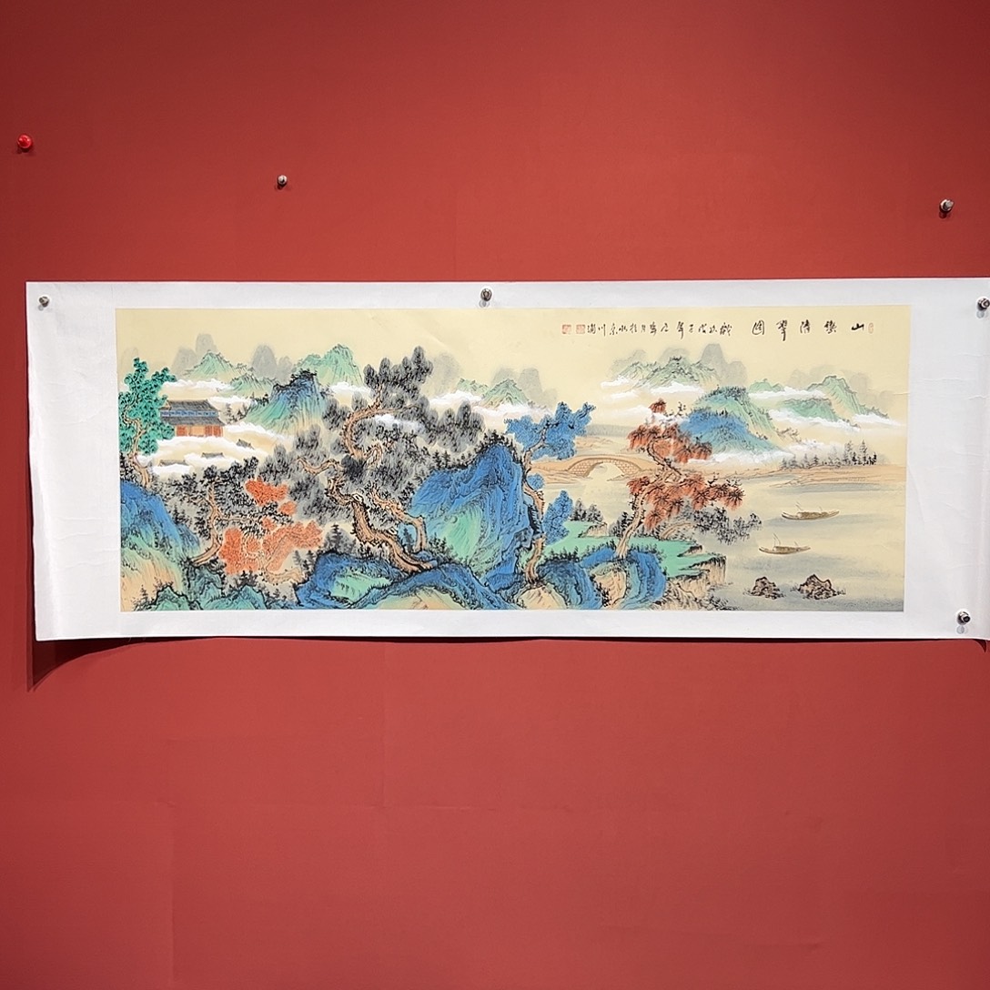 国画恵**阳李川浦画家作品