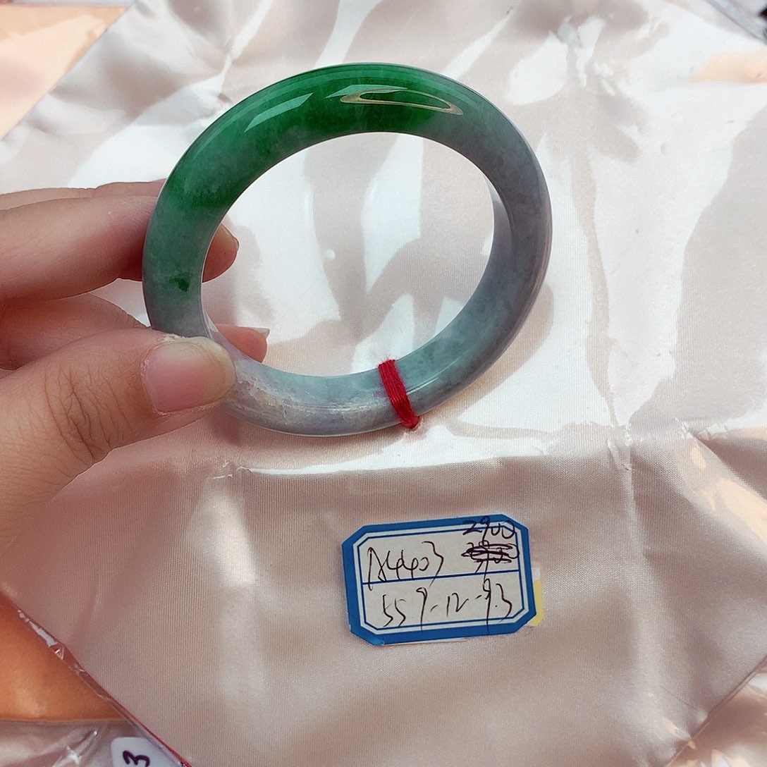 翡翠手镯未镶嵌天然缅甸翡翠A货