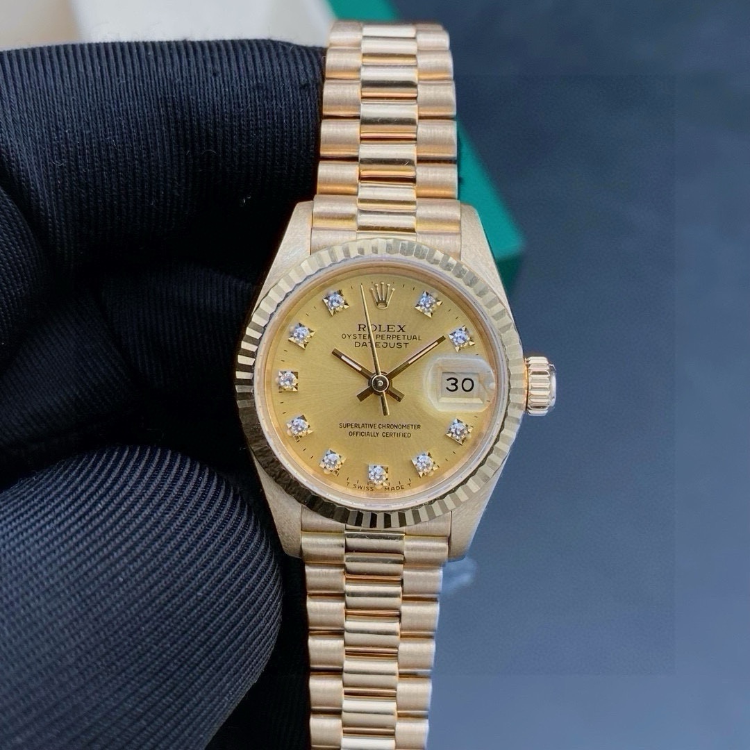 99新 Rolex/劳力士 日志系列69178/机械女表/ 表径26