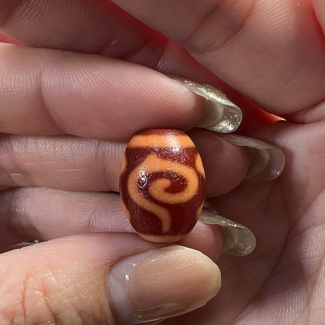 玛瑙/玉髓未镶嵌珠宝半成品金蟾达洛法螺四