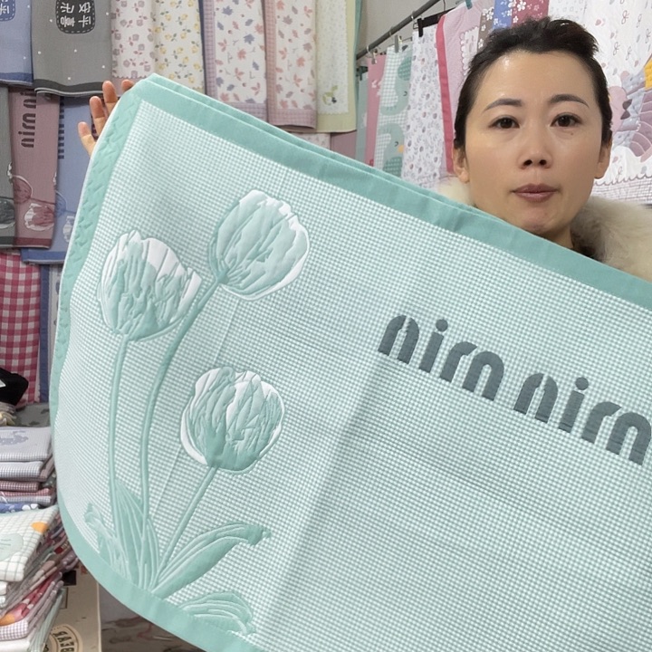 棉特价促销绿色郁金香