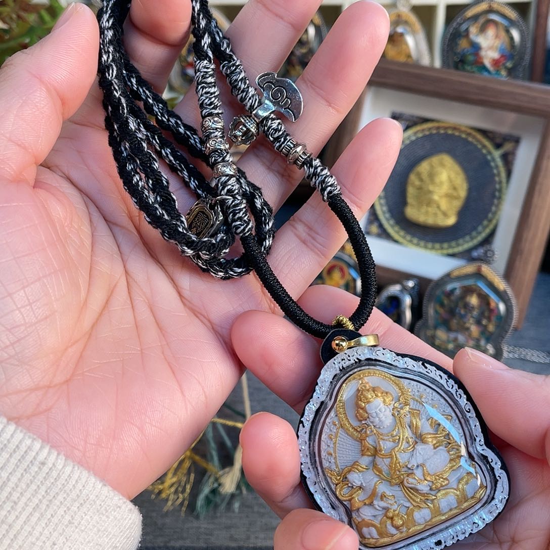 泥塑黄老爷擦擦+绑绳